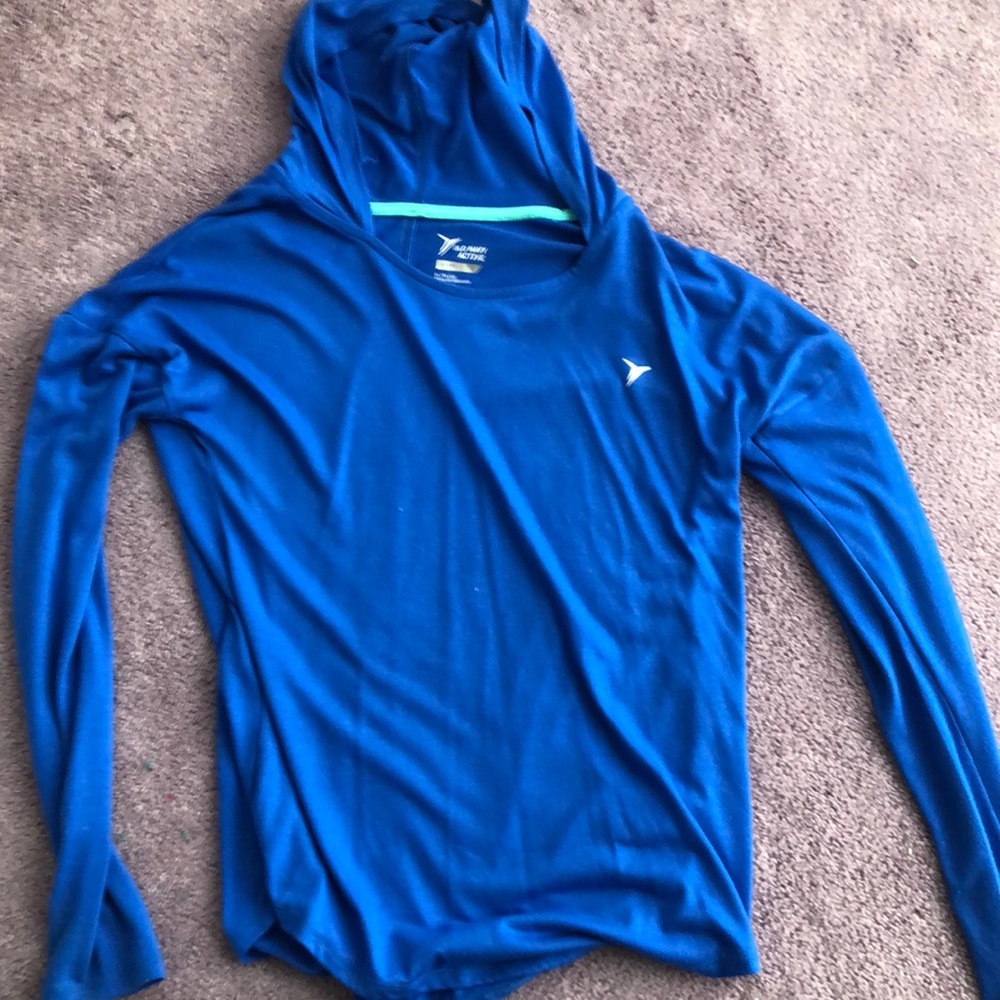 Blue active shirt